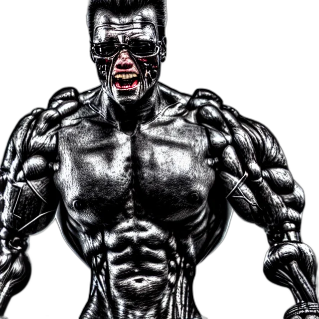 robot, creature, face, animal, photorealistic, comic book art, concept art, 3d render transparent PNG cut-out