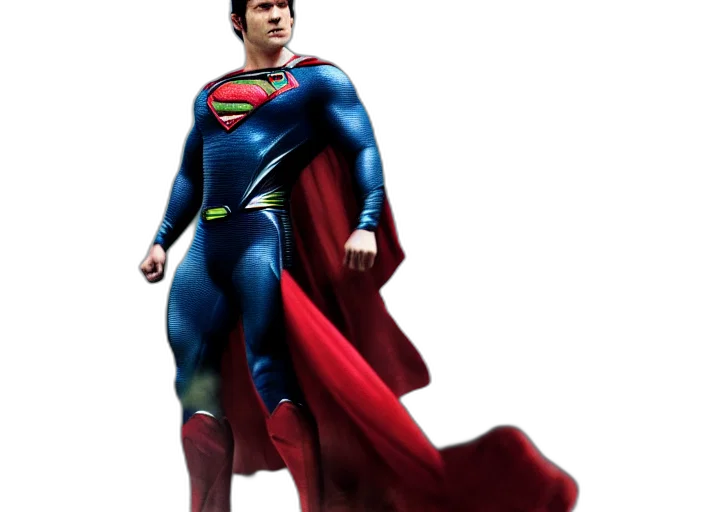 comic book art, 3d render, concept art, photorealistic, moviestill, man, steel, super transparent PNG cut-out
