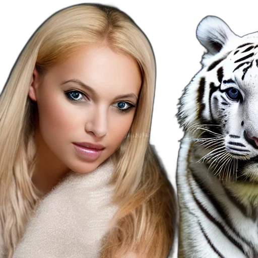 animal, creature, photorealistic, 3d render, fantasy art, concept art, monochrome, studio transparent PNG cut-out