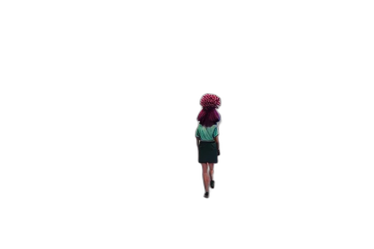 dress, hat, robot, jacket, pixel art, concept art, 3d render, anime transparent PNG cut-out