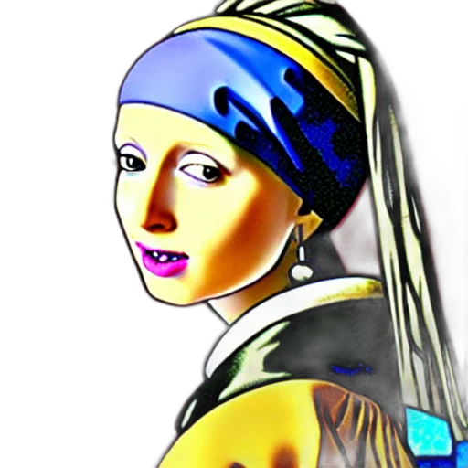 jewelry, robot, photorealistic, cartoon transparent PNG cut-out