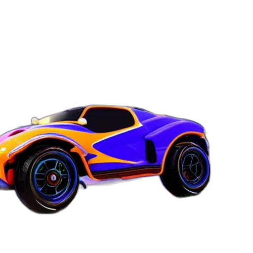 car, weapon, 3d render, concept art, photorealistic, cartoon, neon, colorful transparent PNG cut-out