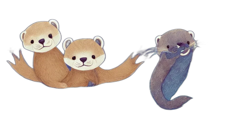 concept art, watercolor, fantasy art, earth tones transparent PNG cut-out
