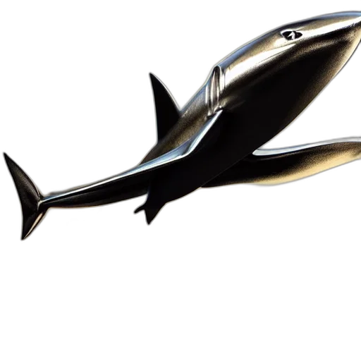 animal, weapon, staff, 3d render, concept art, photorealistic, air, shark transparent PNG cut-out