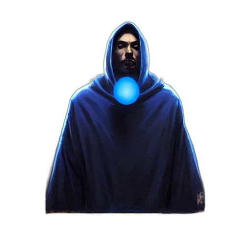 jacket, mask, staff, face transparent PNG cut-out