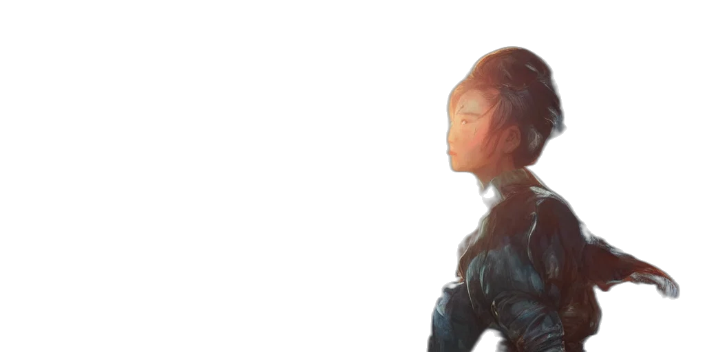 robot, dragon, jacket, hair transparent PNG cut-out