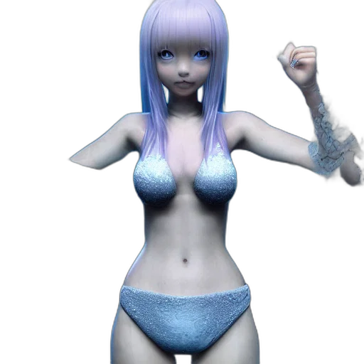 robot, 3d render, concept art, vaporwave, fantasy art, blue, pastel, full transparent PNG cut-out