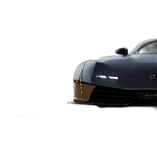 car, 3d render, concept art, photorealistic, uhd, unreal, engine, reflected transparent PNG cut-out