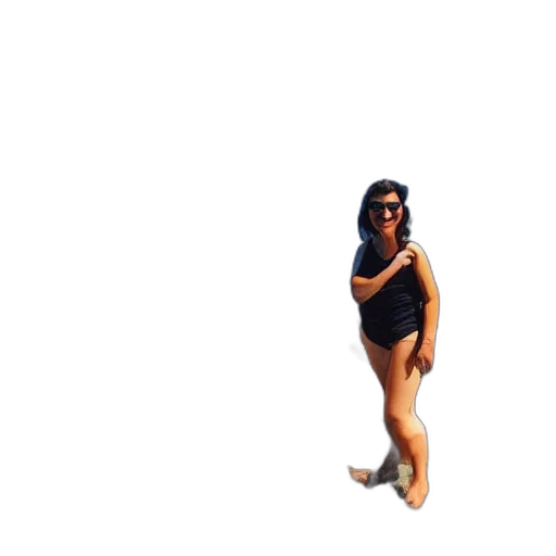 creature, dress, animal, 3d render, pixel art, vaporwave, photorealistic, underwater transparent PNG cut-out