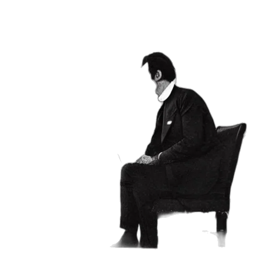 furniture, jacket, face, staff transparent PNG cut-out