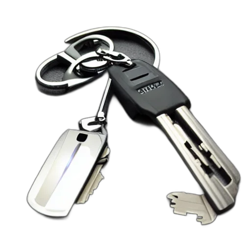 staff, car, keys, item transparent PNG cut-out