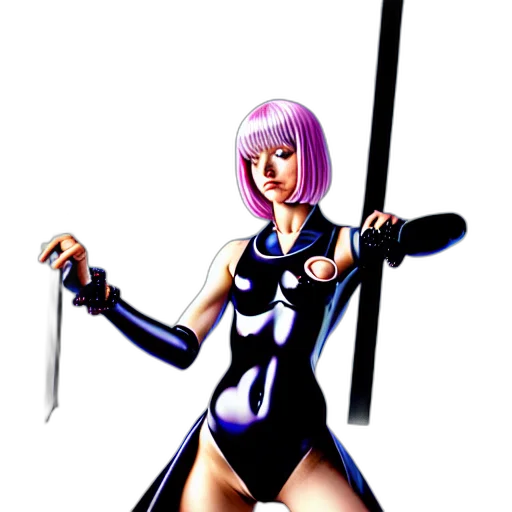 weapon, staff, robot, sword transparent PNG cut-out