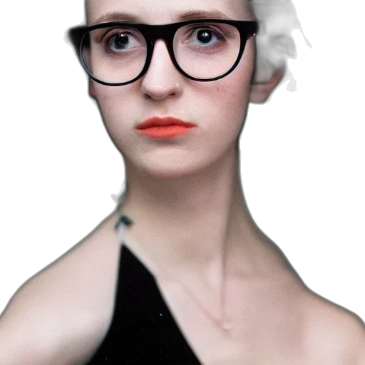 face, dress, hat, hair transparent PNG cut-out