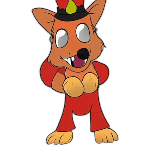 staff, crown, animal, hat, cartoon, concept art, 3d render, pixel art transparent PNG cut-out