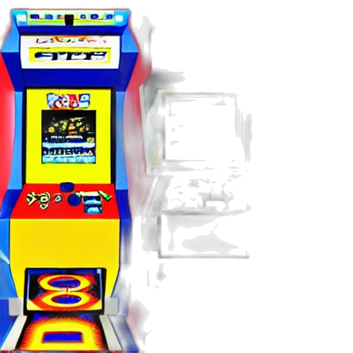 robot, 3d render, concept art, neo, geo, arcade, sonic, game transparent PNG cut-out