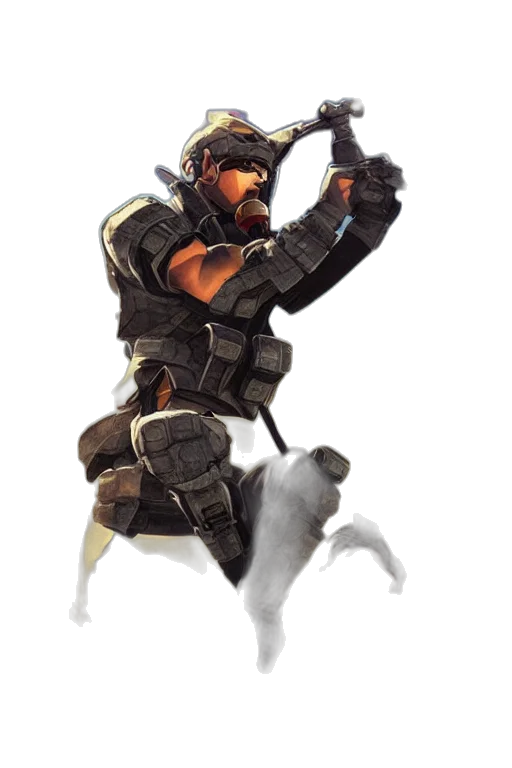 weapon, staff, robot, animal transparent PNG cut-out