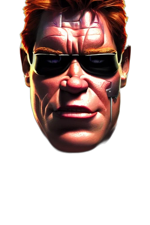face, mask, robot, creature, 3d render, photorealistic, concept art, cyberpunk transparent PNG cut-out