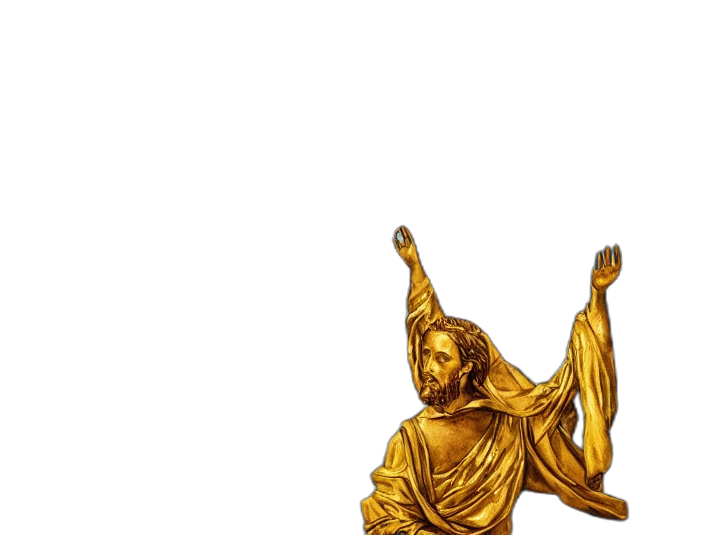staff, sword, 3d render, concept art, photorealistic, pixel art, golden, watercolor transparent PNG cut-out