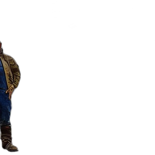 jacket, animal, creature, staff transparent PNG cut-out