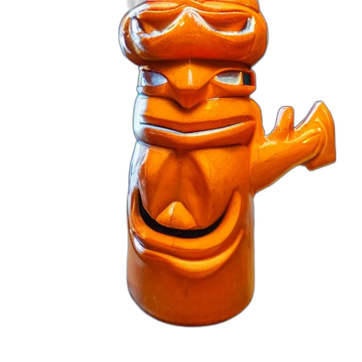 mask, bottle, face, staff, 3d render, concept art, photorealistic, cartoon transparent PNG cut-out