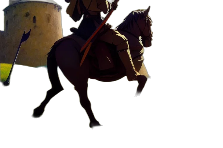 staff, sword, weapon, hat transparent PNG cut-out