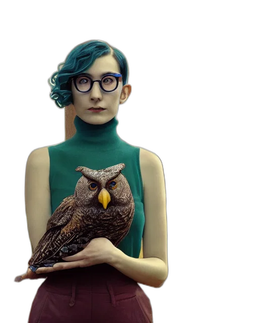 dress, animal, face, mask, fantasy art, concept art, photorealistic, pixel art transparent PNG cut-out