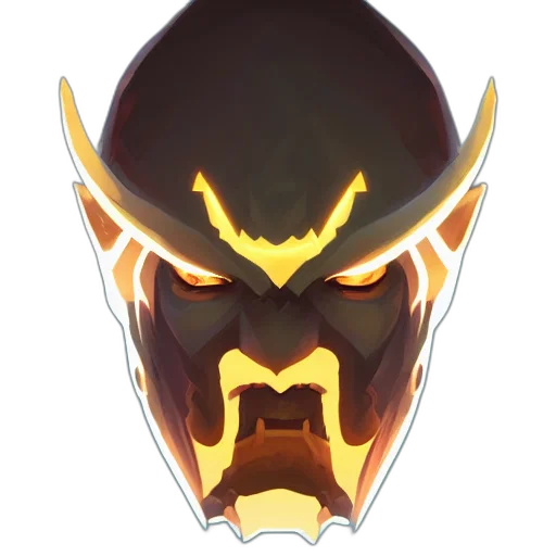 mask, face, crown, staff transparent PNG cut-out
