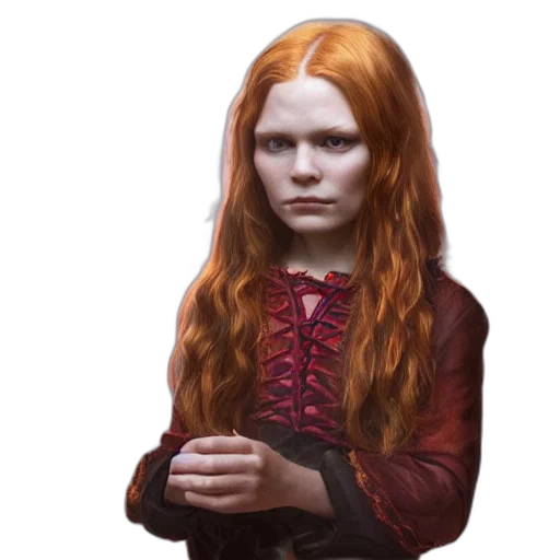 face, dress, hair, jacket, fantasy art, concept art, photorealistic, comic book art transparent PNG cut-out
