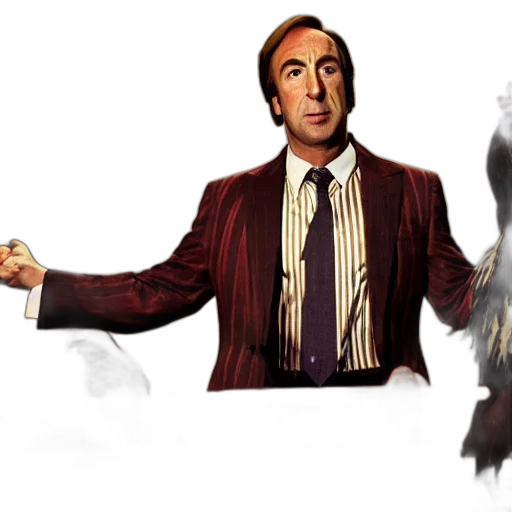 jacket, staff, concept art, fire, outer space, saul, goodman, rooster transparent PNG cut-out