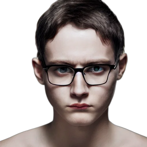 face, hair, mask, staff transparent PNG cut-out