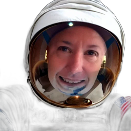 outer space, astronaut, taking, selfie transparent PNG cut-out