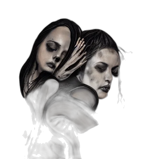 concept art, photorealistic, fantasy art, pencil sketch transparent PNG cut-out