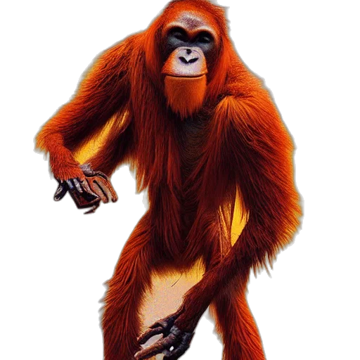 animal, creature, staff, jacket, concept art, 3d render, photorealistic, anthropomorphic transparent PNG cut-out