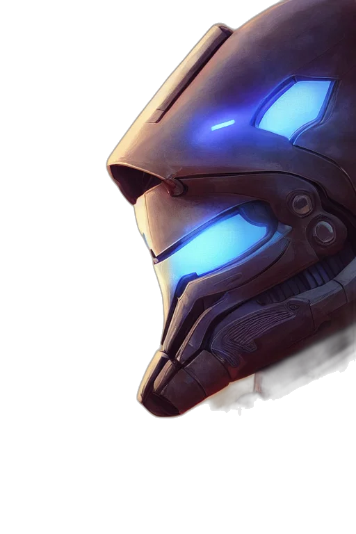 mask, robot, face, weapon transparent PNG cut-out