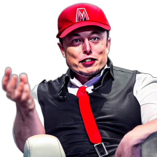robot, hat, face, staff transparent PNG cut-out