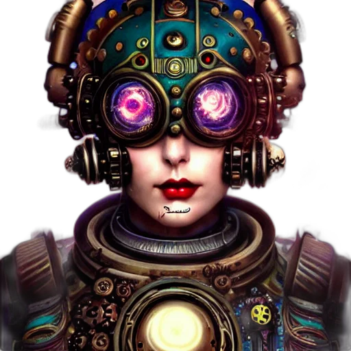 robot, mask, face, cyberpunk transparent PNG cut-out