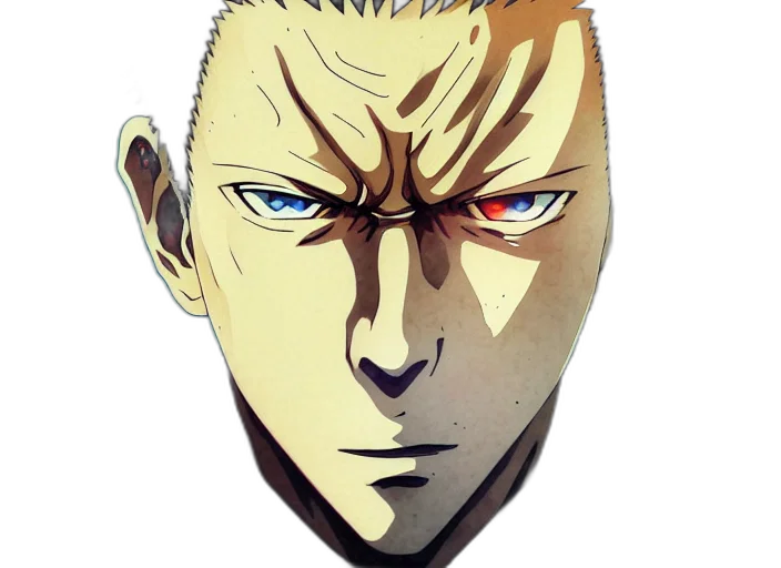 face, mask, staff, crown, anime, pixel art, concept art, cartoon transparent PNG cut-out