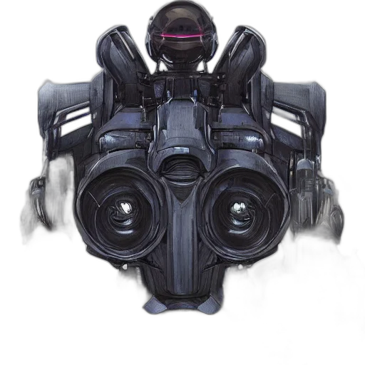 mask, robot, face, car transparent PNG cut-out