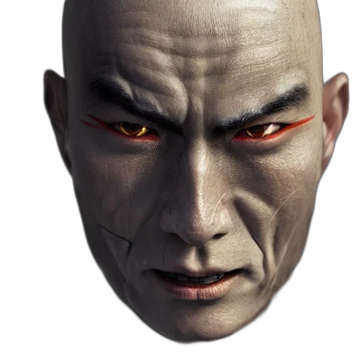 mask, face, creature, staff transparent PNG cut-out