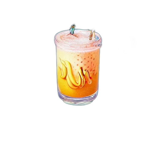 food, photorealistic, fire, aquatic transparent PNG cut-out