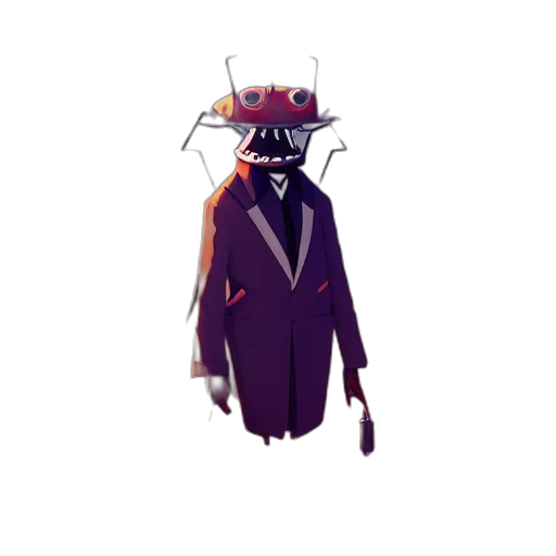 jacket, creature, mask, hat transparent PNG cut-out