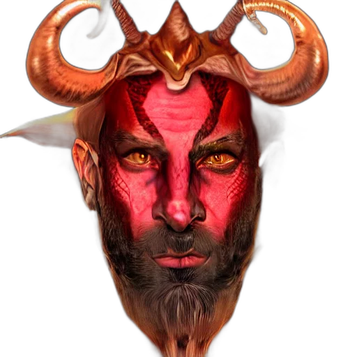 mask, face, dragon, creature, fantasy art, concept art, 3d render, photorealistic transparent PNG cut-out