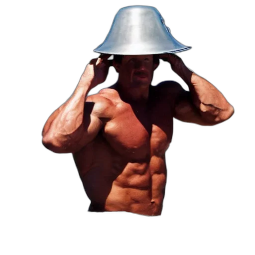 hat, robot, sword, umbrella transparent PNG cut-out