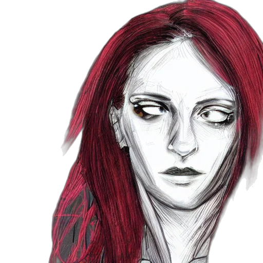 face, mask, concept art, fantasy art transparent PNG cut-out