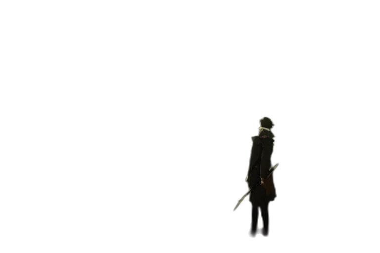 staff, sword, weapon, jacket transparent PNG cut-out