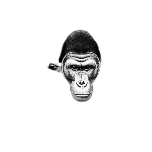 mask, face, animal, creature, photorealistic, cartoon, concept art, pencil sketch transparent PNG cut-out