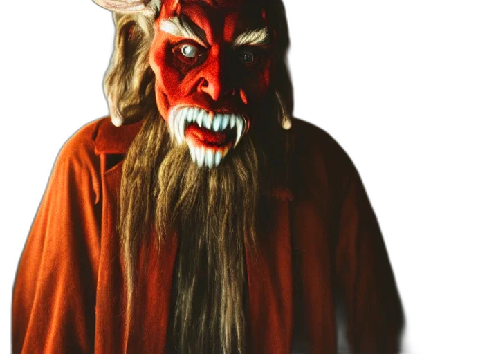 mask, creature, face, staff transparent PNG cut-out