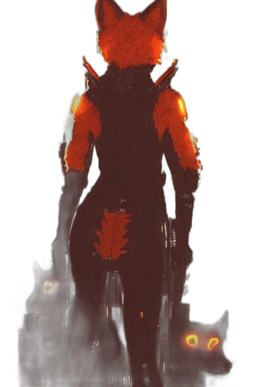 creature, dragon, staff, mask, concept art, fantasy art, cyberpunk, comic book art transparent PNG cut-out
