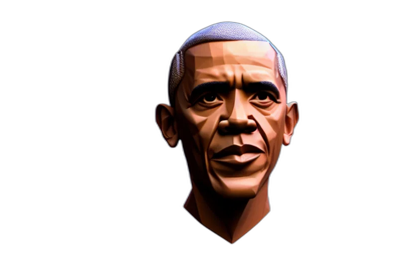 face, mask, 3d render, photorealistic transparent PNG cut-out