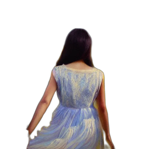 dress, hair, staff, jewelry, oil painting, photorealistic, watercolor, concept art transparent PNG cut-out